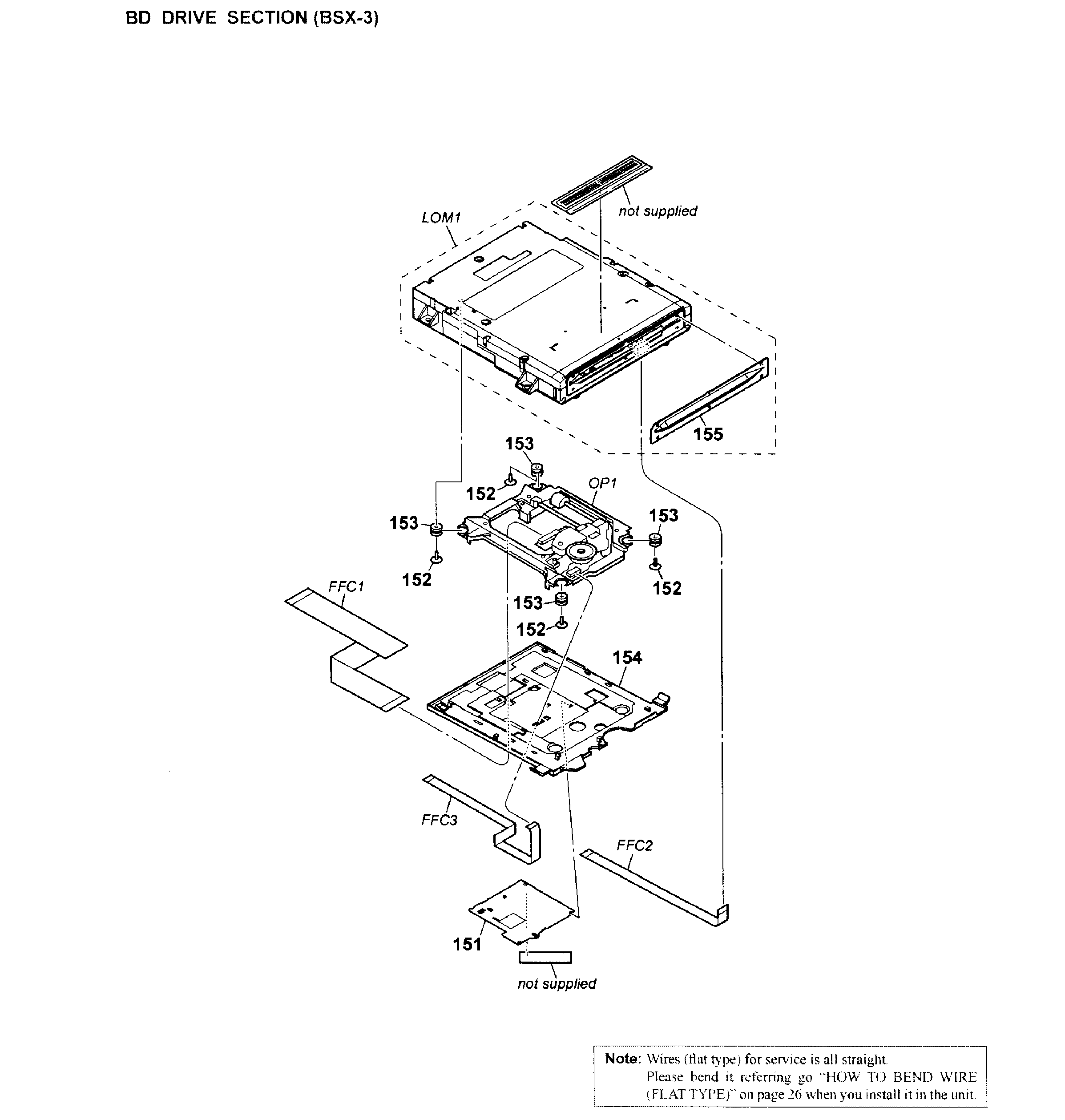 Bd drive assy