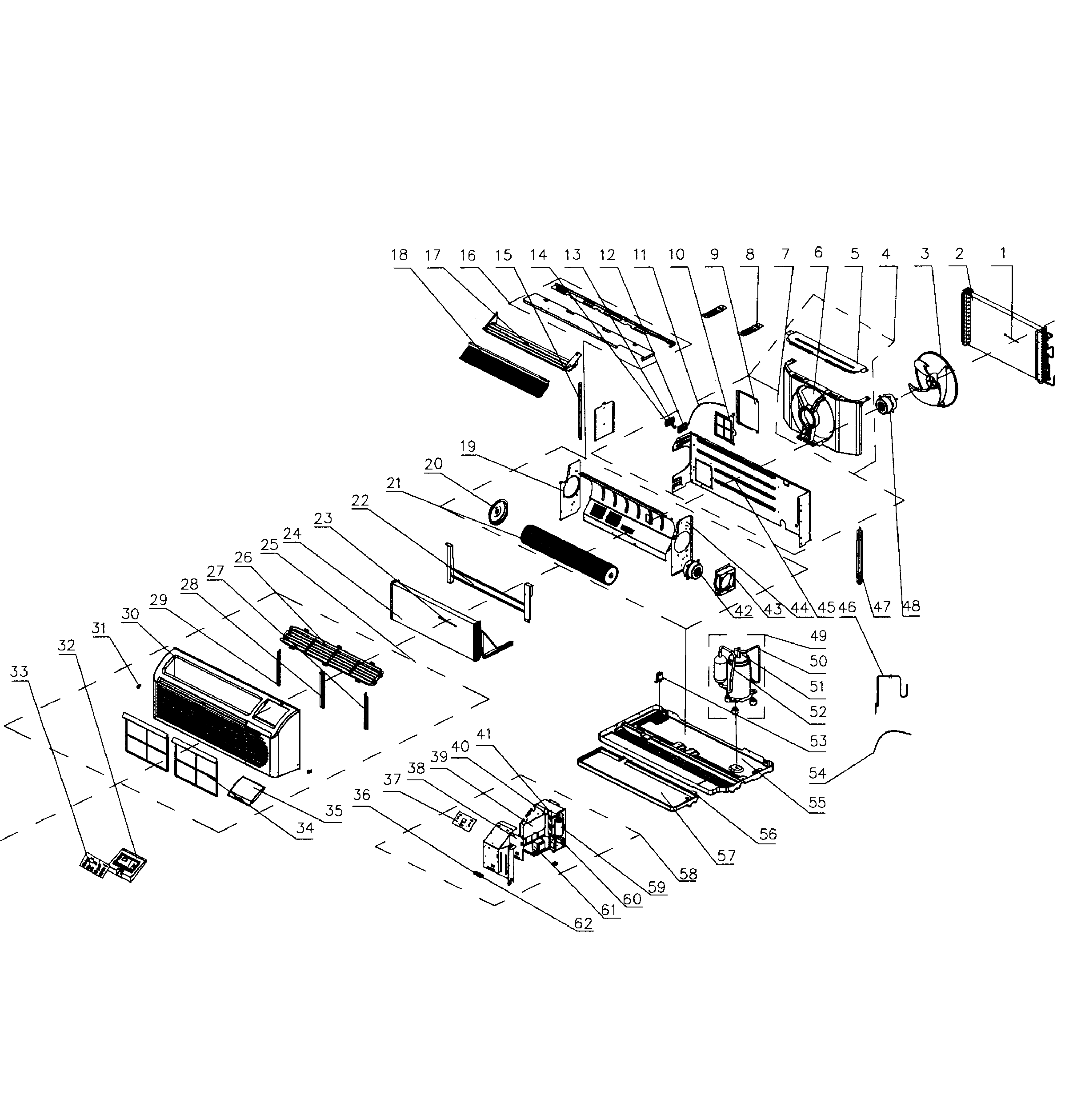 A/c parts
