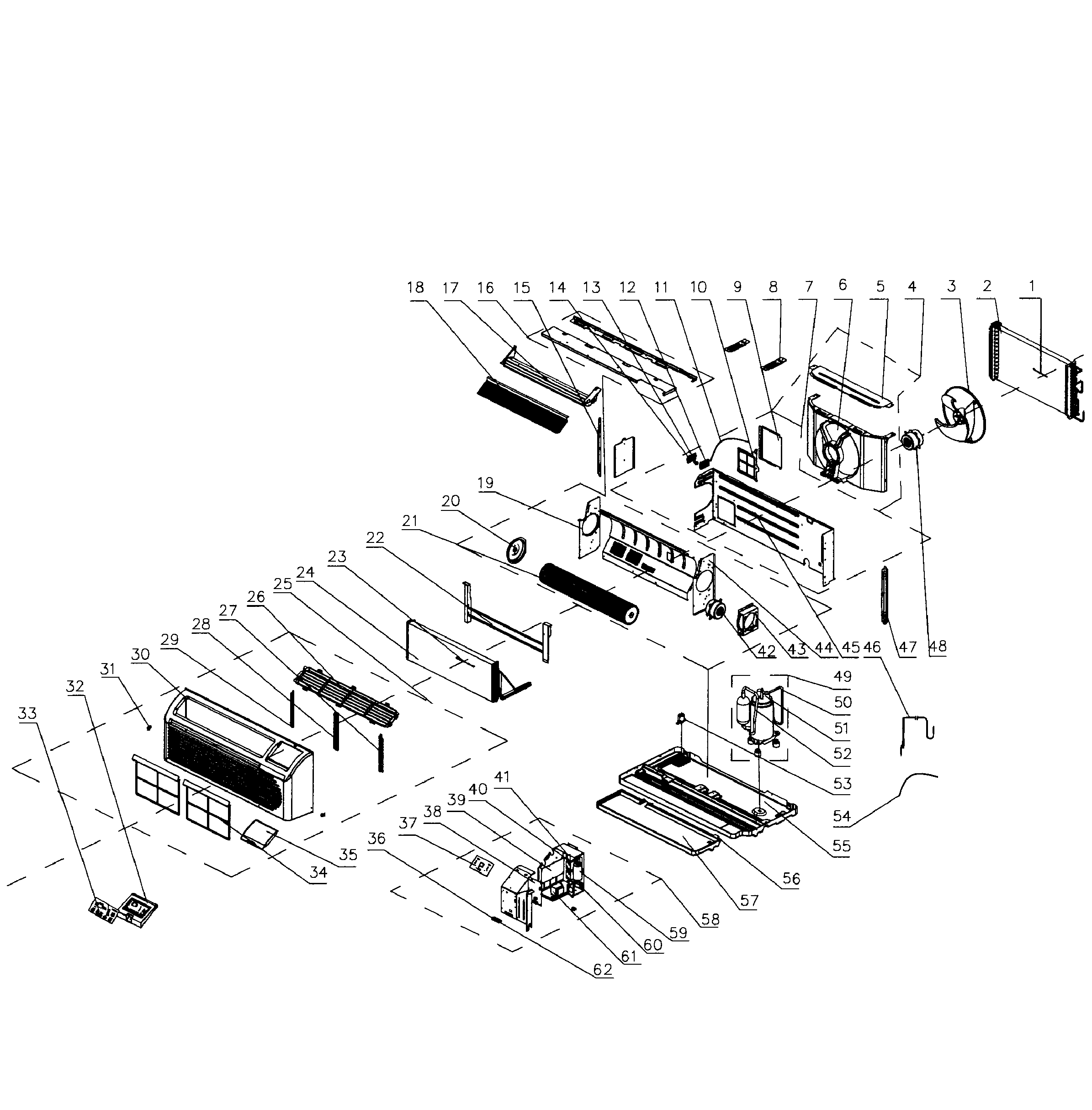 A/c parts