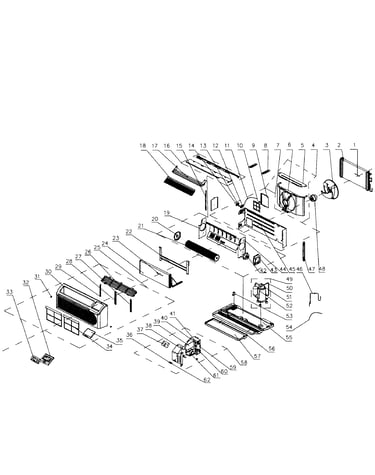 A/c parts