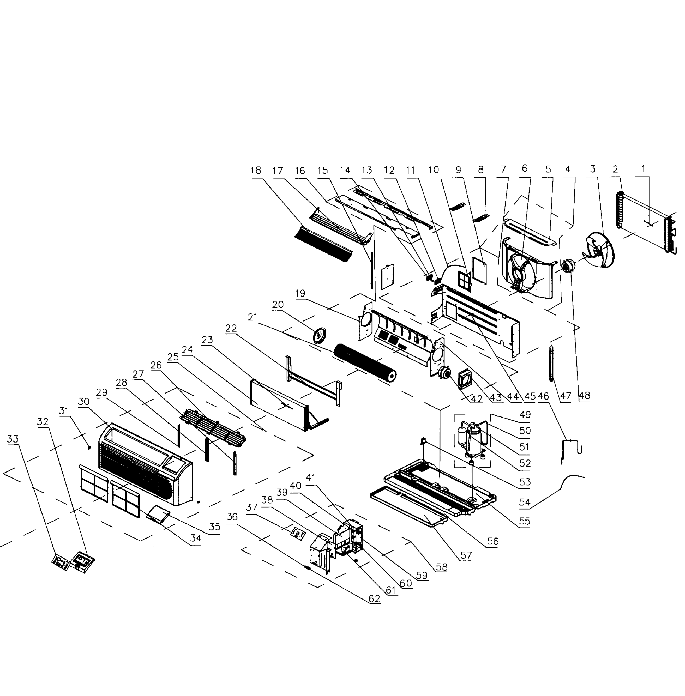 A/c parts