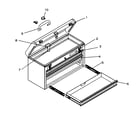 Craftsman 706653360 portable chest diagram