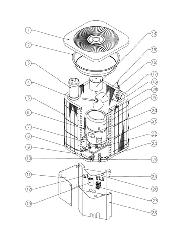 A/c parts