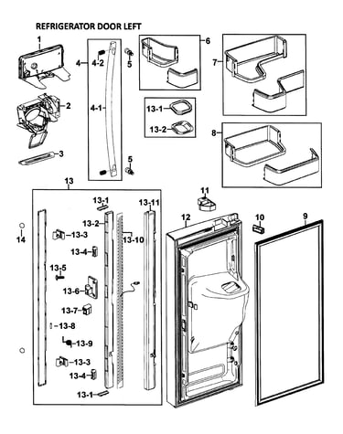 Left door
