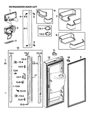 Left door