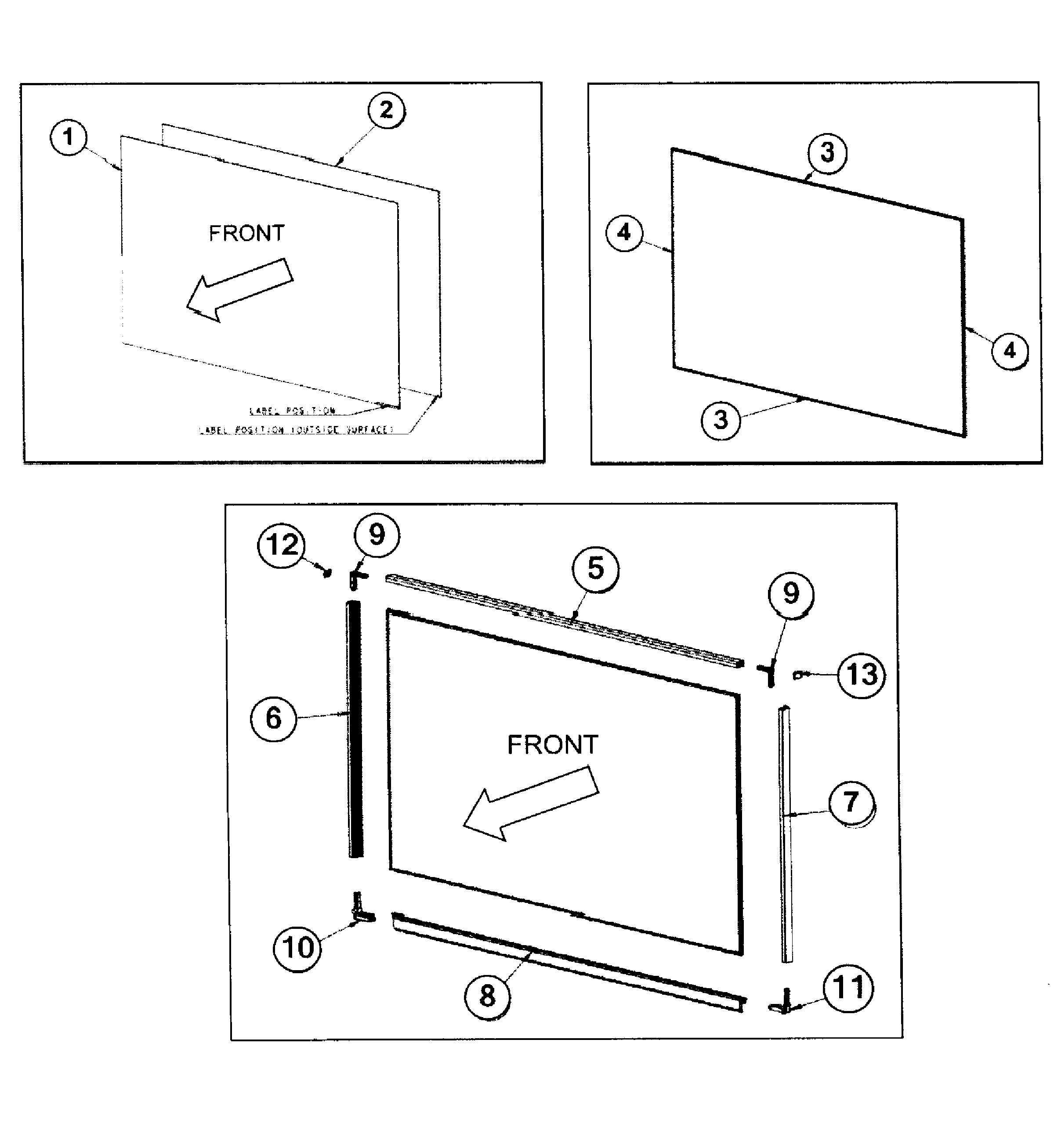 Screen assy