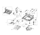 Samsung DW7933LRAWW/AA-01 base assy diagram