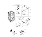 Samsung RFG296HDRS/XAA-01 refrigerator diagram