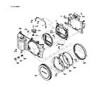 Sony NEX-F3K/W front cabinet diagram