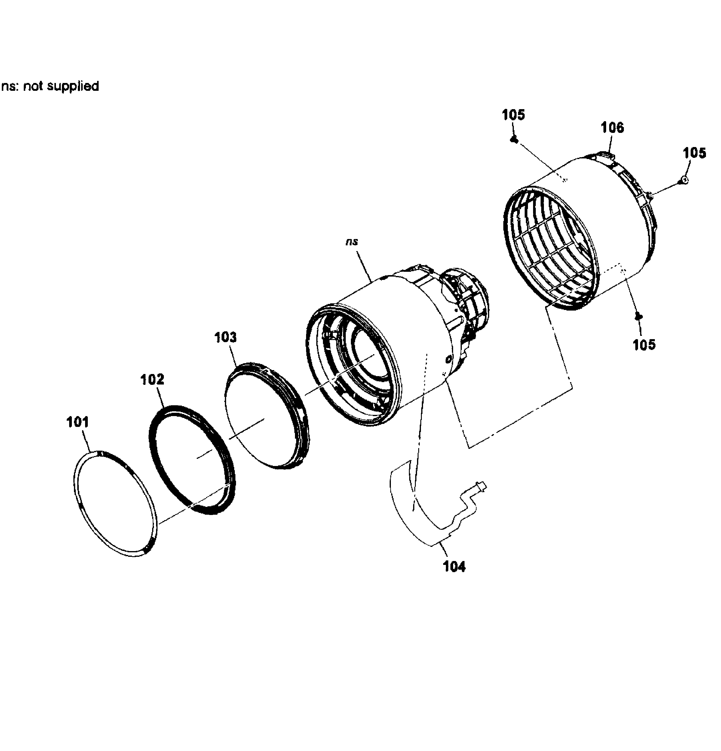 Lens sub2 assy