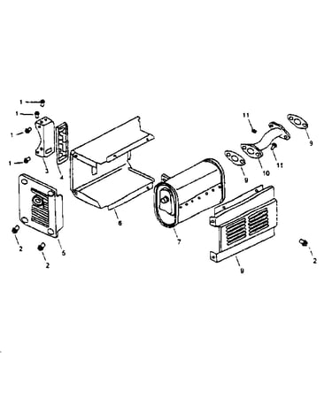 Muffler assy
