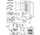 Samsung RM257ABBP/XAA-00 refrigerator diagram