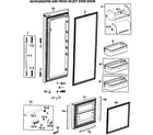 Samsung RM257ABBP/XAA-00 right doors diagram