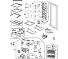 Samsung RM257ACBP/XAA-00 refrigerator diagram