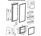 Samsung RM257ACBP/XAA-00 right doors diagram