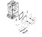 Samsung RF261BEAEBC/AA-01 freezer door diagram