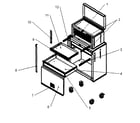 Craftsman 706137510 tool cabinet diagram