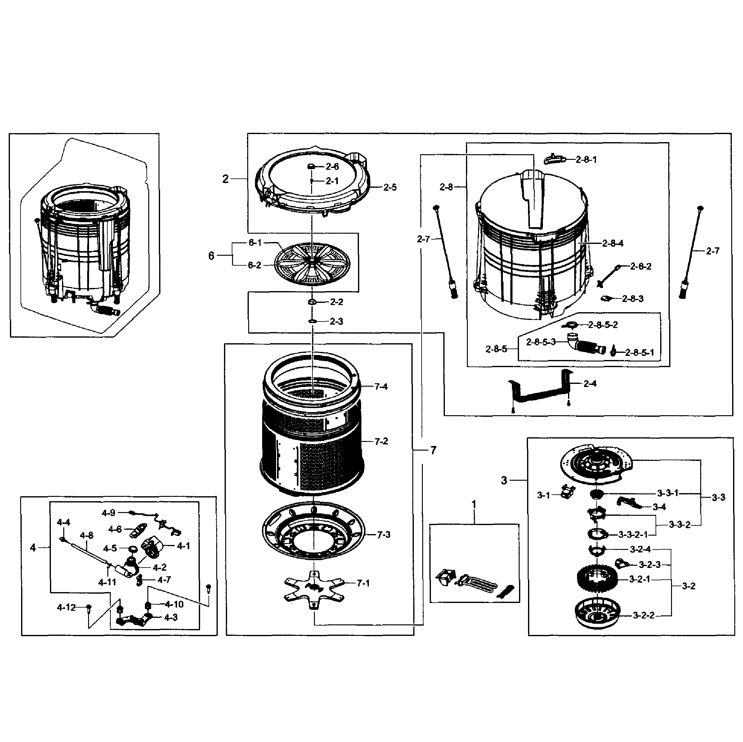 TUB ASSY