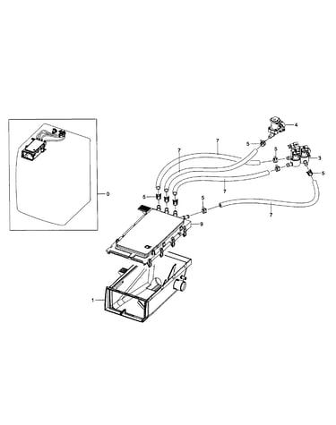 Drawer housing