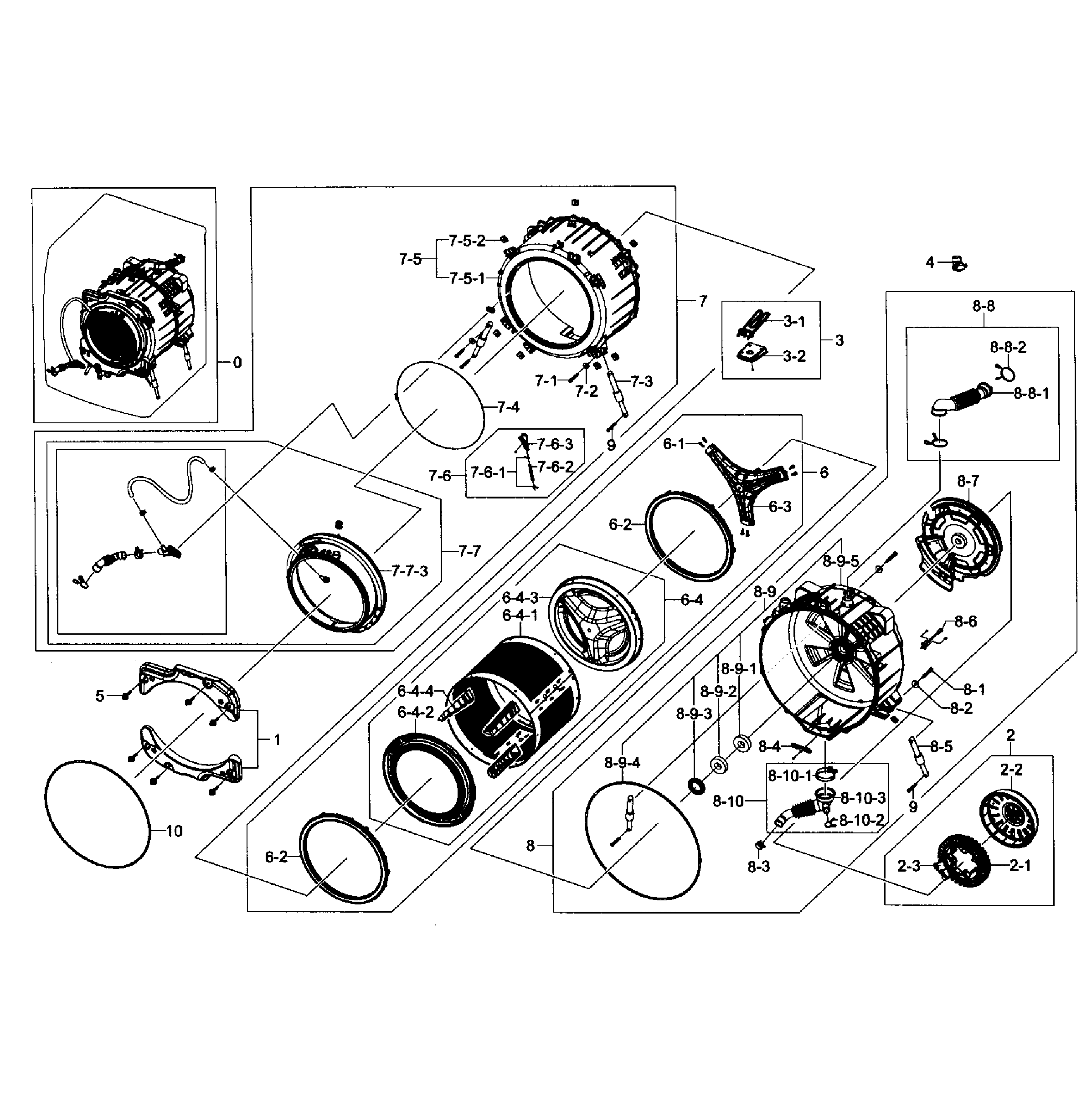 TUB/DRUM ASSY