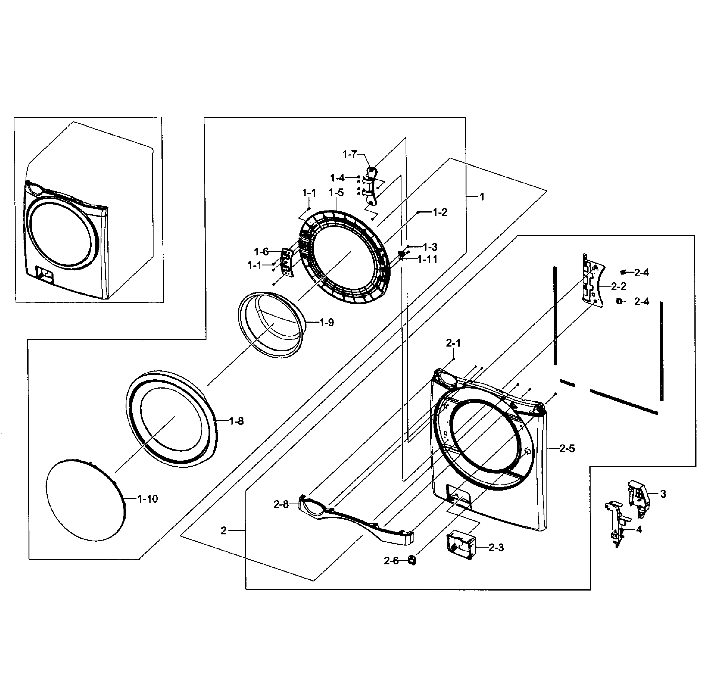 FRONT/DOOR ASSY
