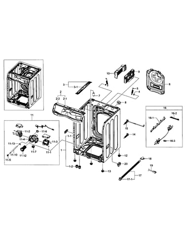 Frame assy