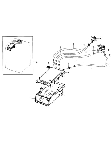 Drawer housing