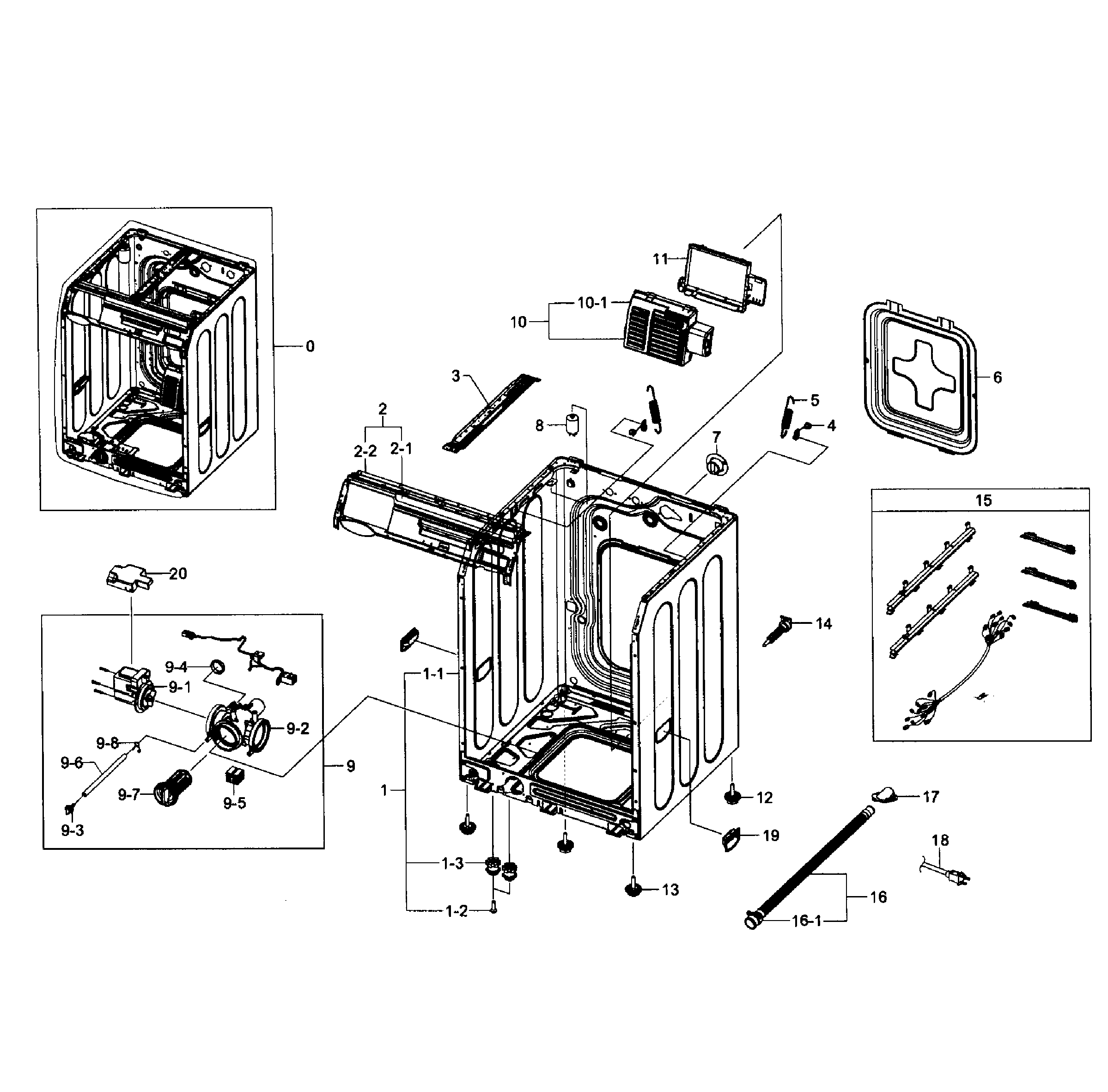 Frame assy