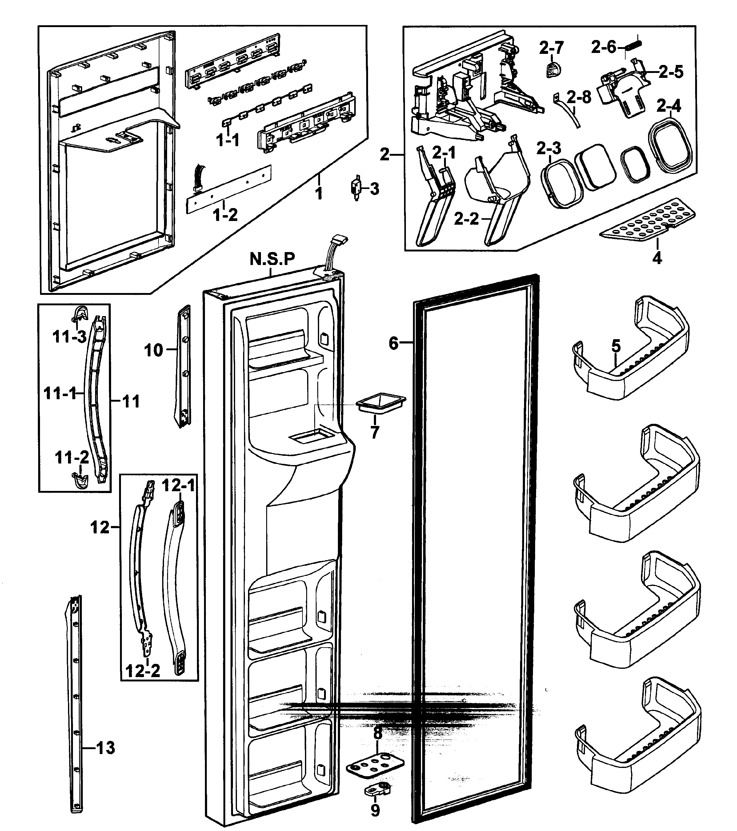 Left door