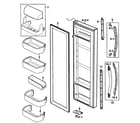 Samsung RS2630SW/XAA-00 right door diagram