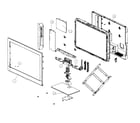 RCA 26LB30RQD cabinet parts diagram