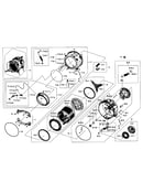 Tub/drum assy