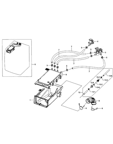 Drawer housing