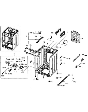 Frame assy