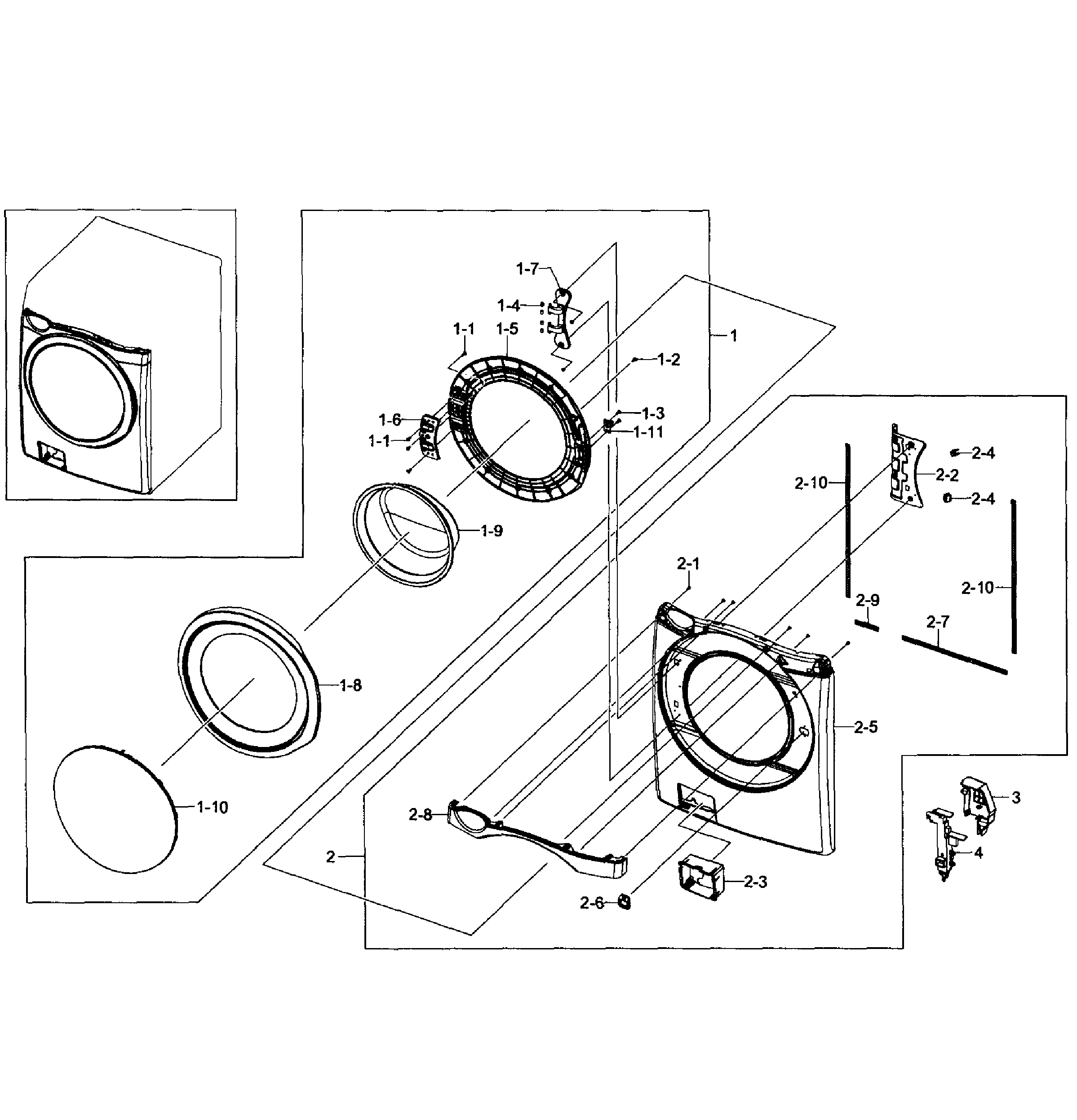 Front/door assy