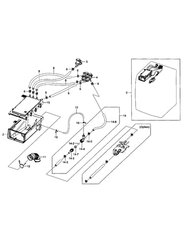 Drawer housing