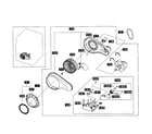Samsung DV365ETBGWR/A3-01 motor assy diagram