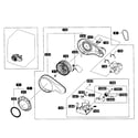 Samsung DV365ETBGWR/A3-01 motor assy diagram