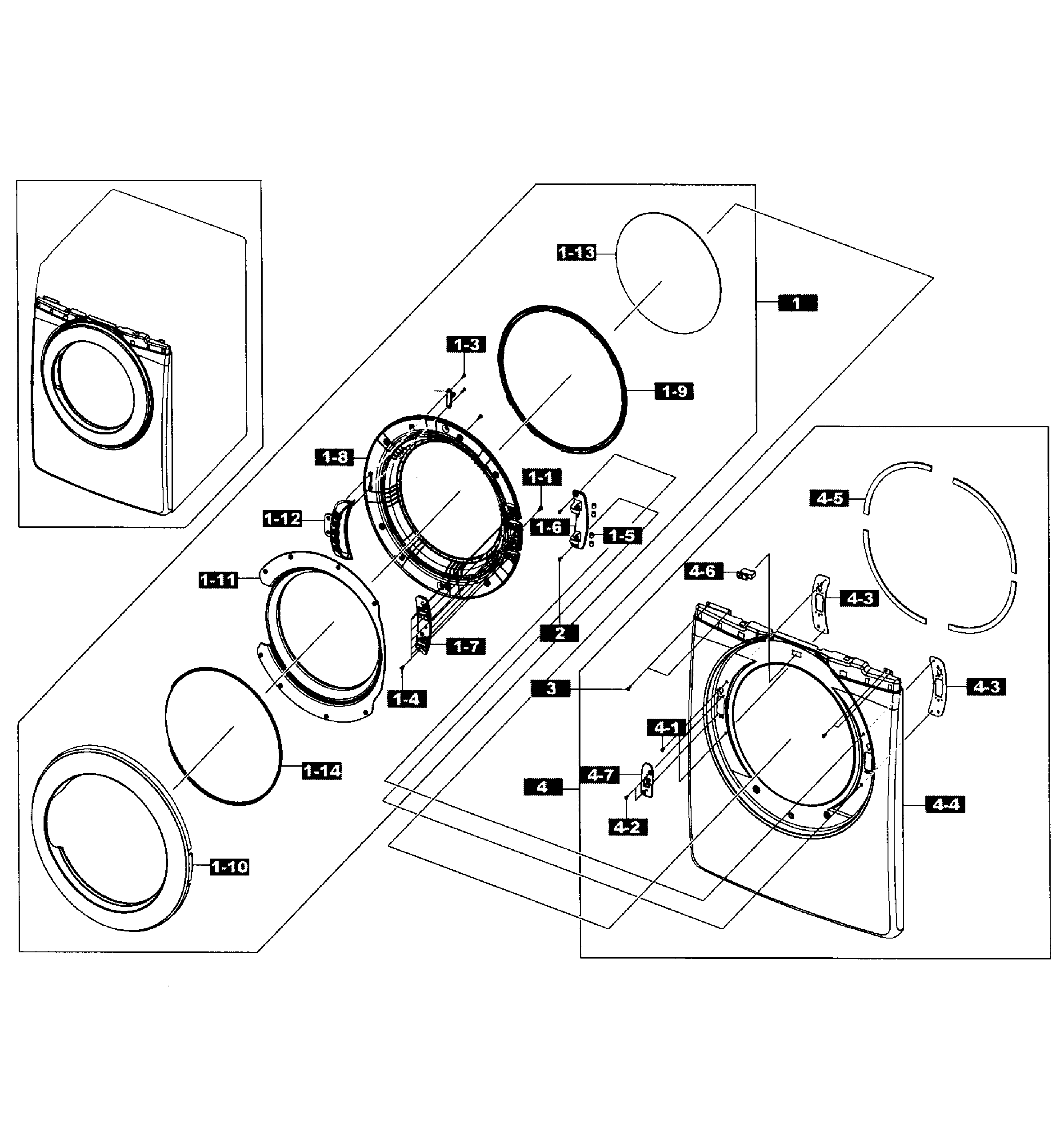 FRONT/DOOR ASSY