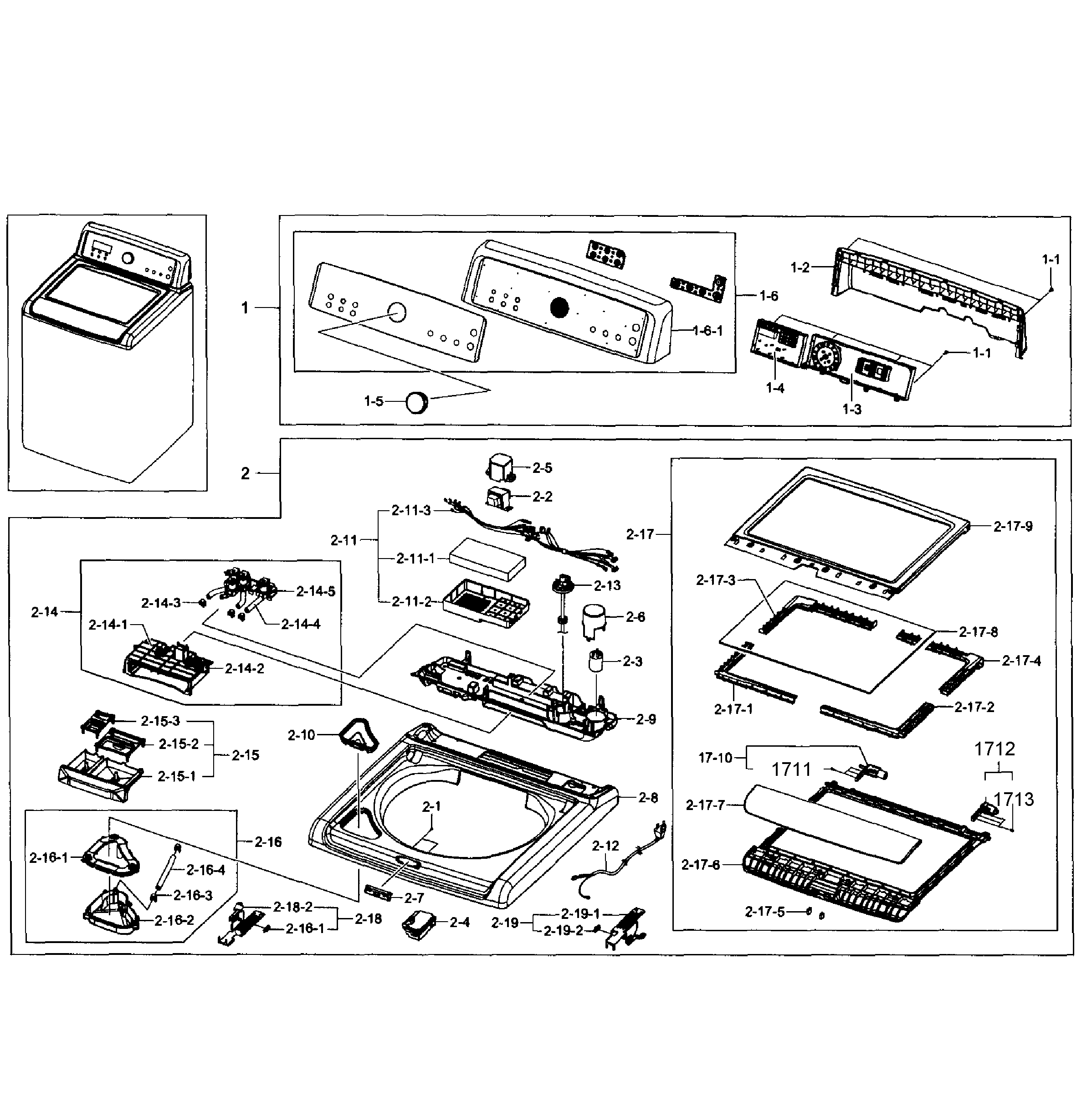 Top cover assy
