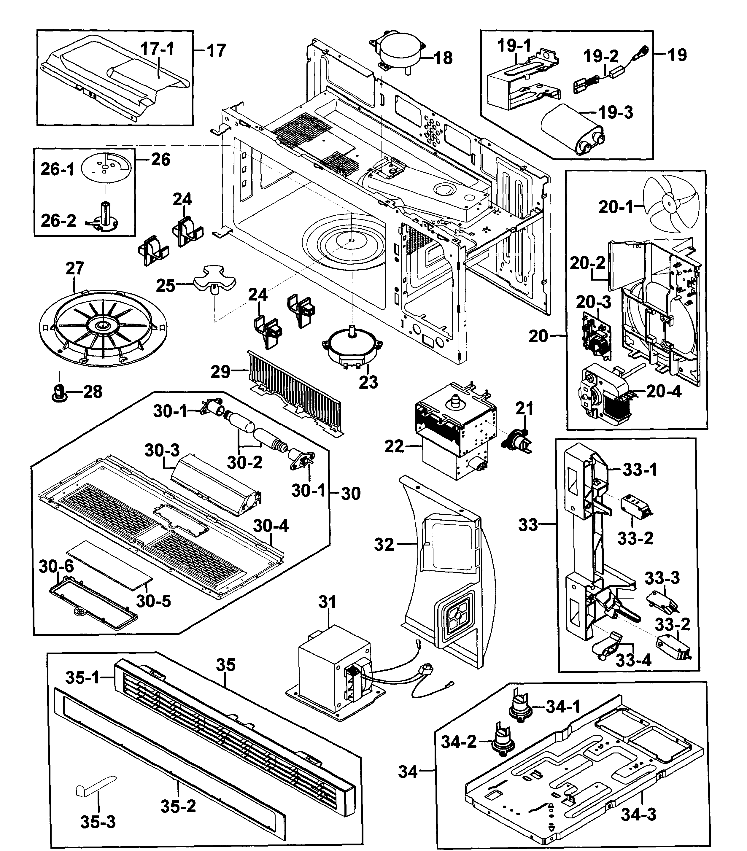 Cabinet 2 assy