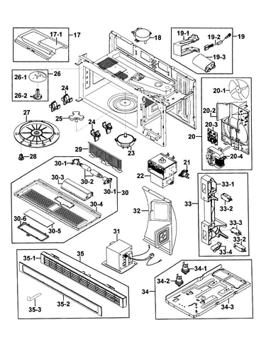 Cabinet 2 assy