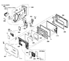 Sony HDR-CX260VB lcd assy diagram