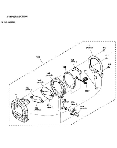 F inner assy