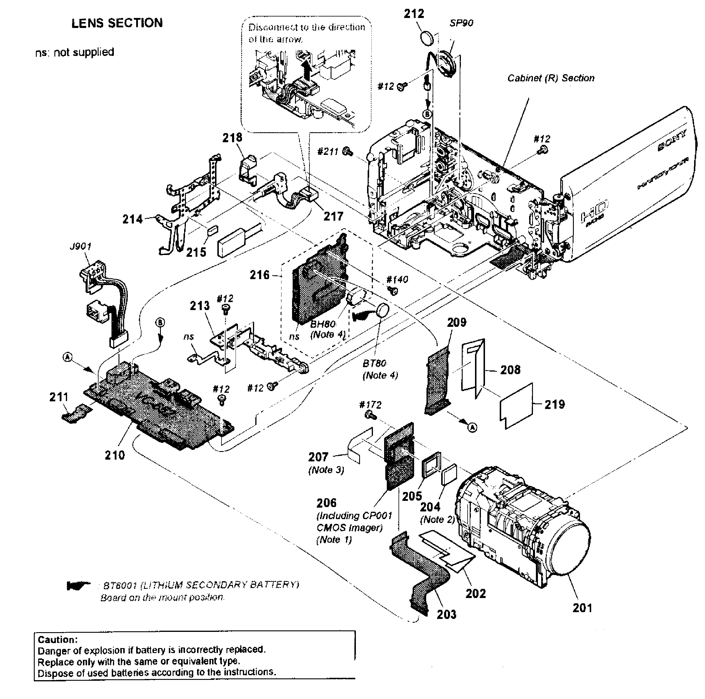 Lens assy