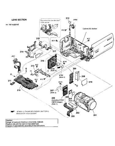 Lens assy