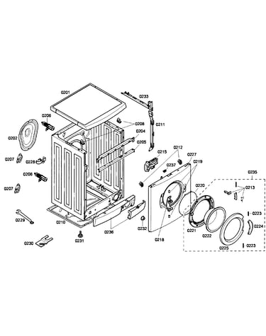 Front/frame assy