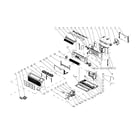 Gree ETAC-07HP265V20A-A cabinet parts diagram