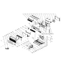 Gree ETAC-07HP265V20A-A cabinet parts diagram
