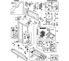 Samsung RS267LBBP/XAA-00 cabinet diagram